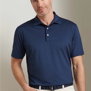 Peter Millar Navy Blue Polo Shirt